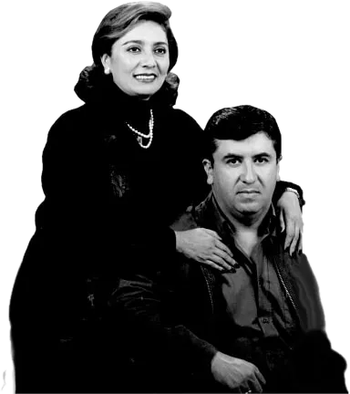 Retrato de Rodrigo Celi Coronel y Gladys Margoth Ojeda Jaramillo, fundadores de Distribuidora Romar