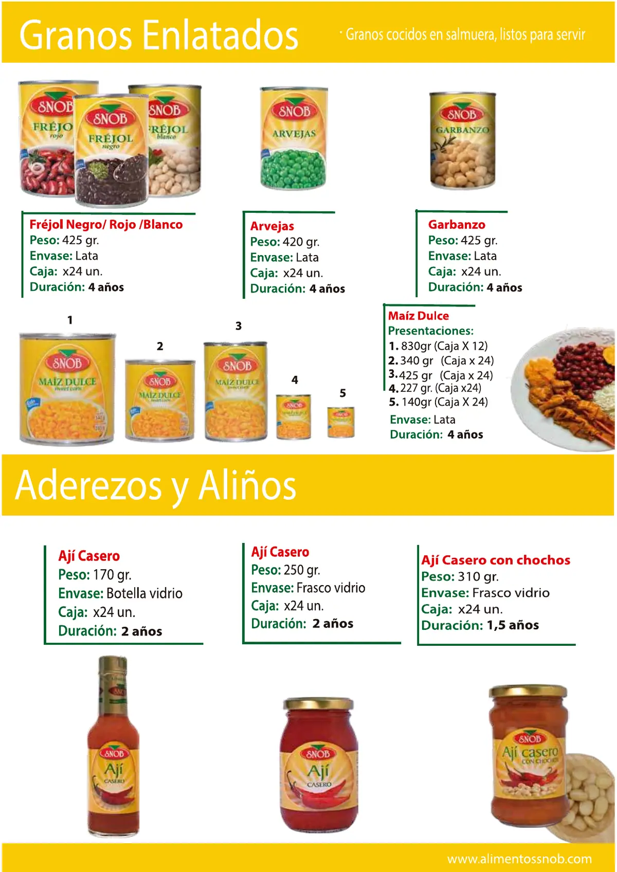 Página 5 del catálogo de Snob y Los Andes