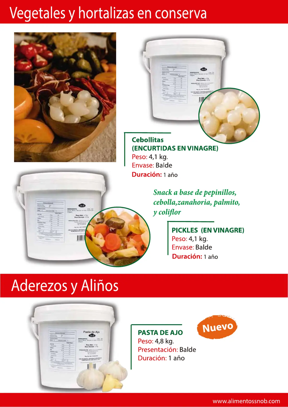 Página 14 del catálogo de Snob y Los Andes