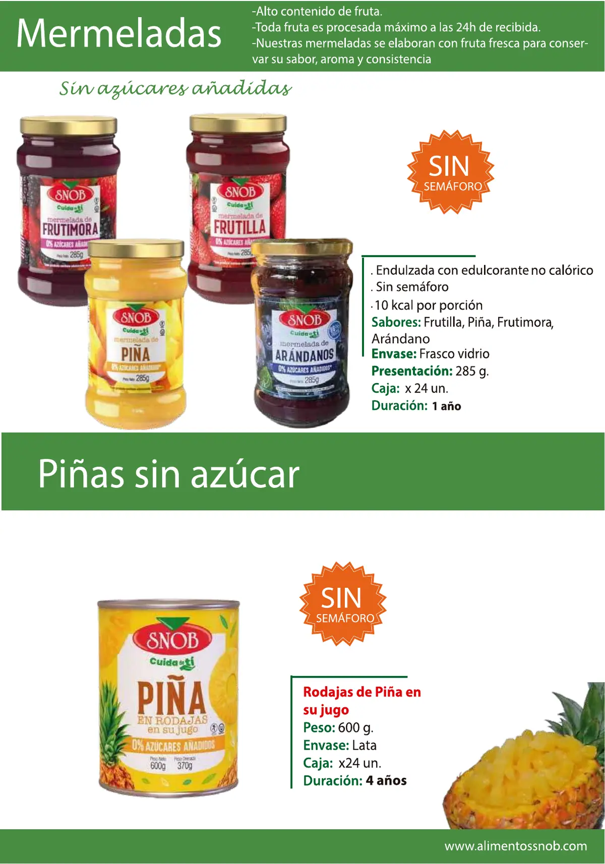 Página 19 del catálogo de Snob y Los Andes